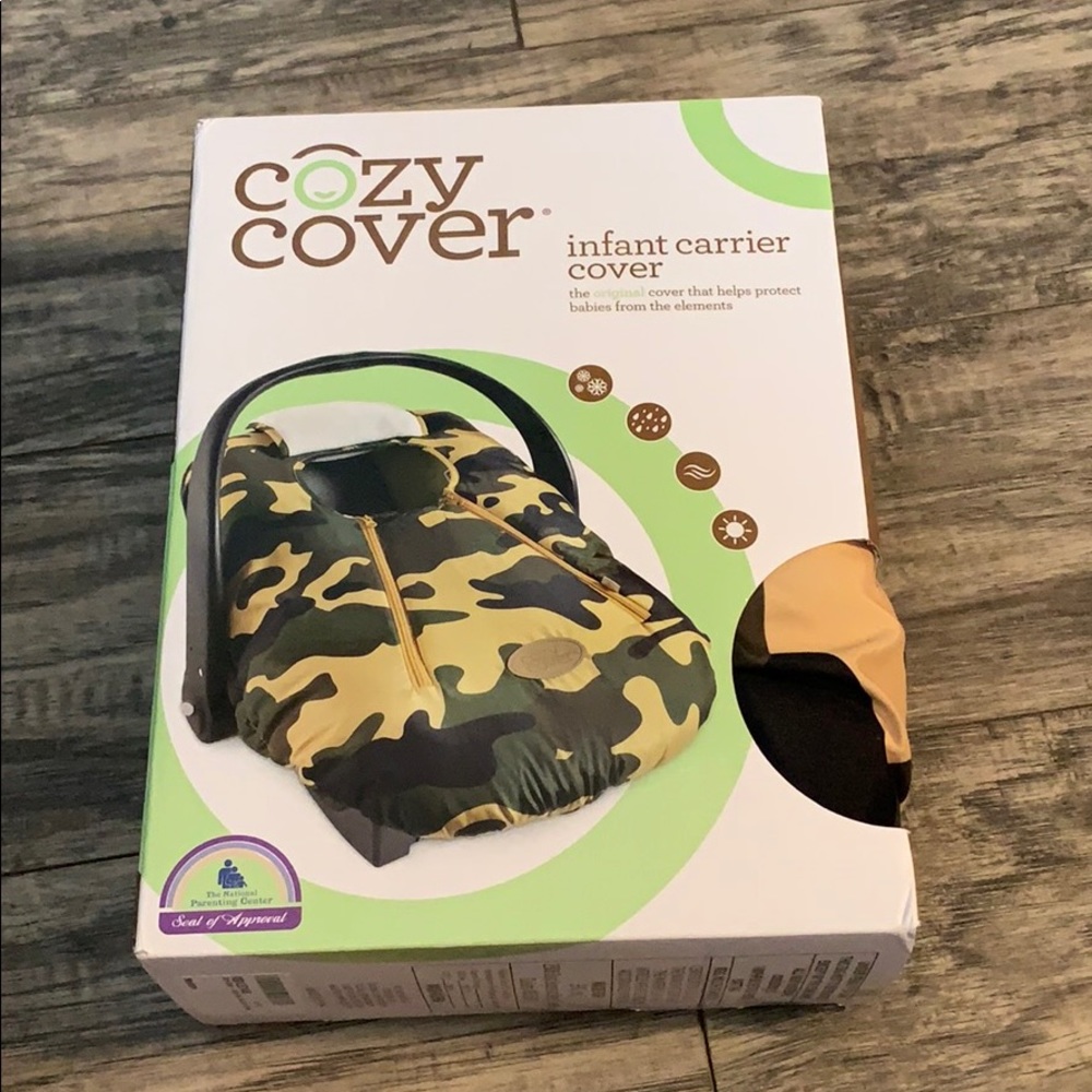 Infant carrier cover